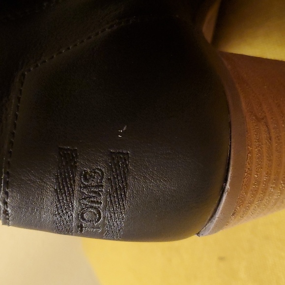 9.5 Toms Majorca Black Ankle Booties style #301214 - Picture 9 of 10